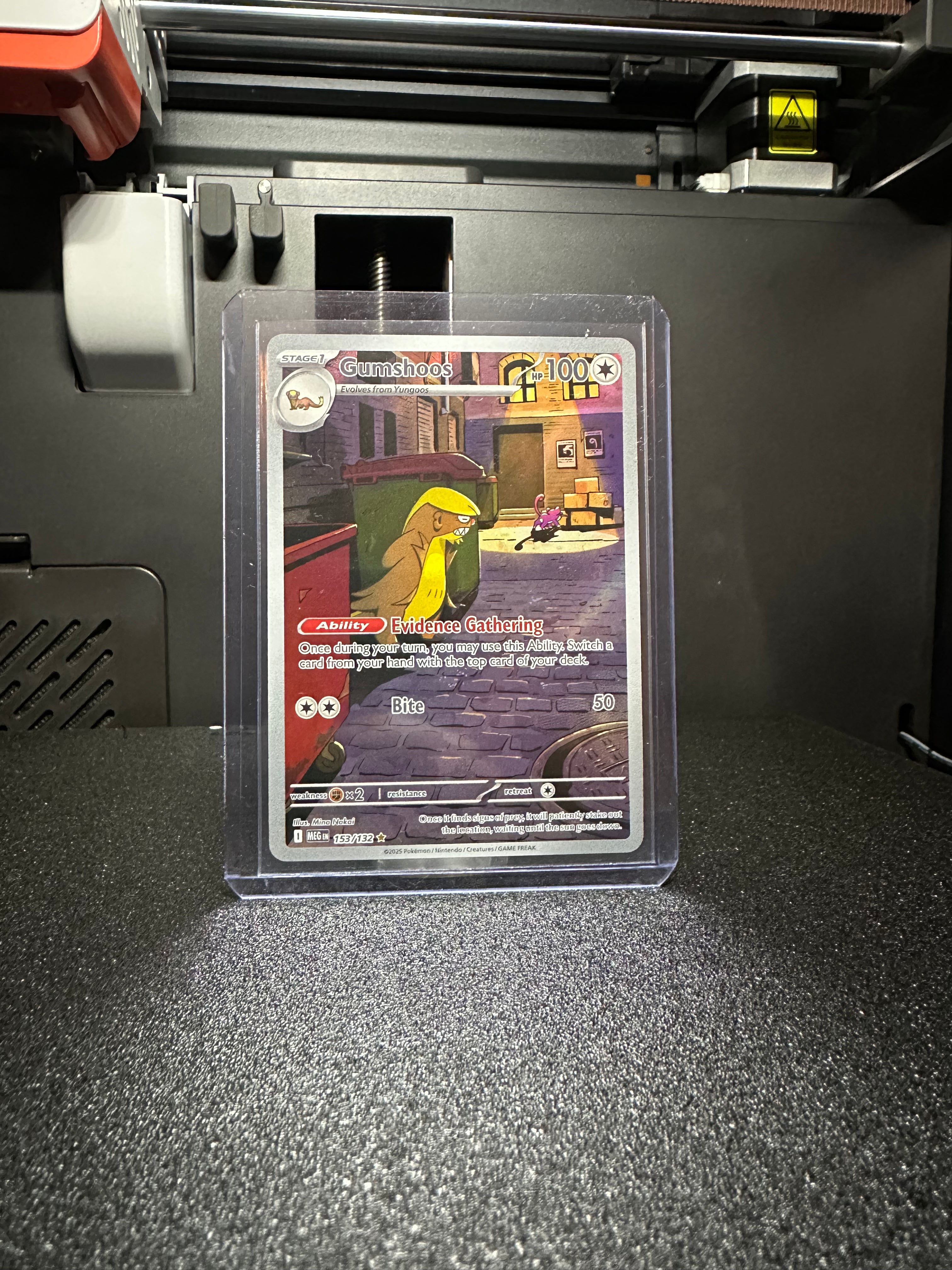 Gumshoos Pokemon • Shiny Rare • 153/132