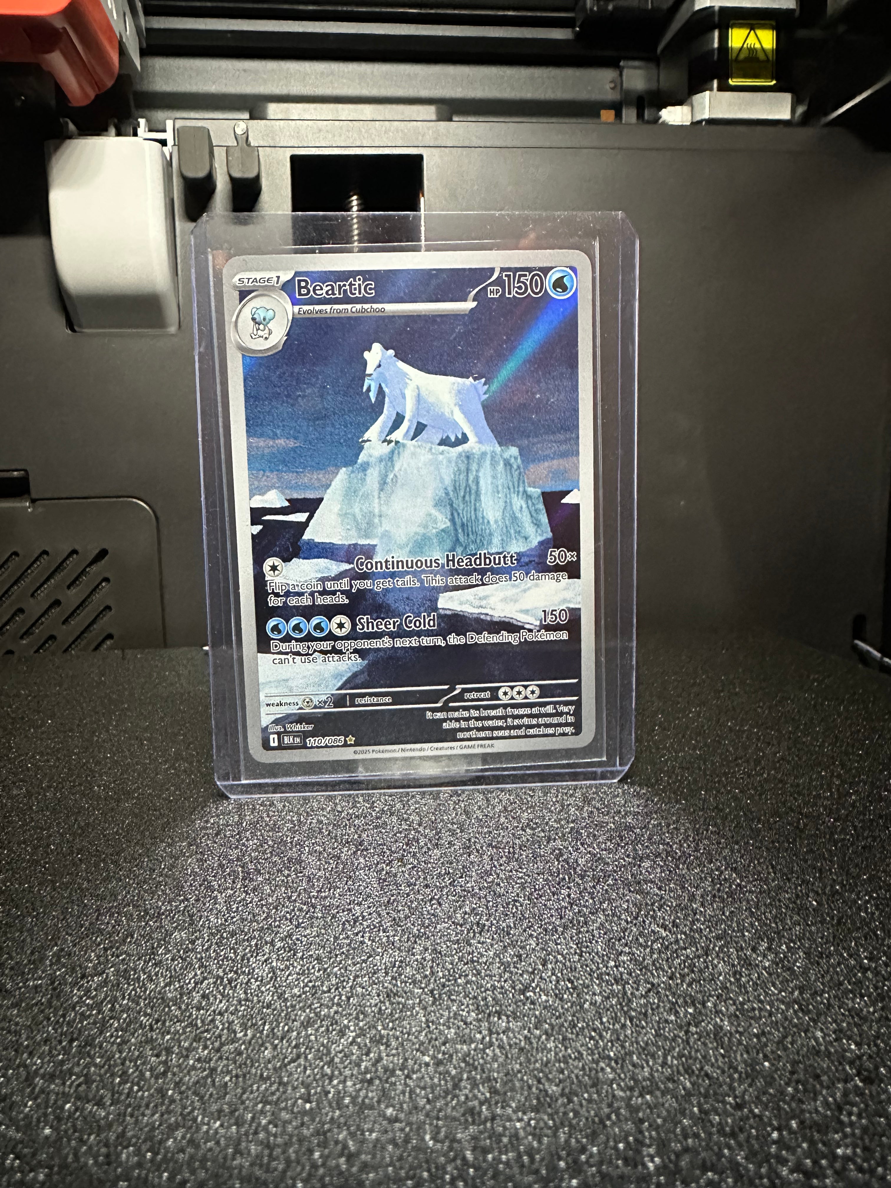 Beartic Pokemon • Illustration Rare • 110/086