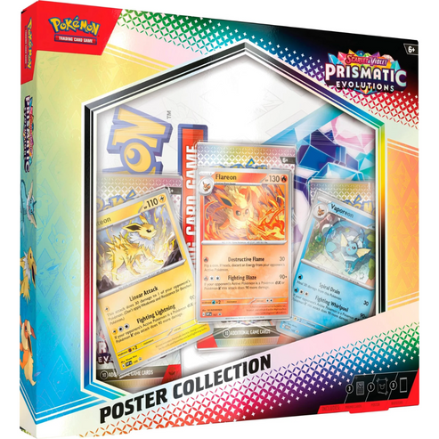 Pokémon Scarlet & Violet: Prismatic Evolutions Poster Collection