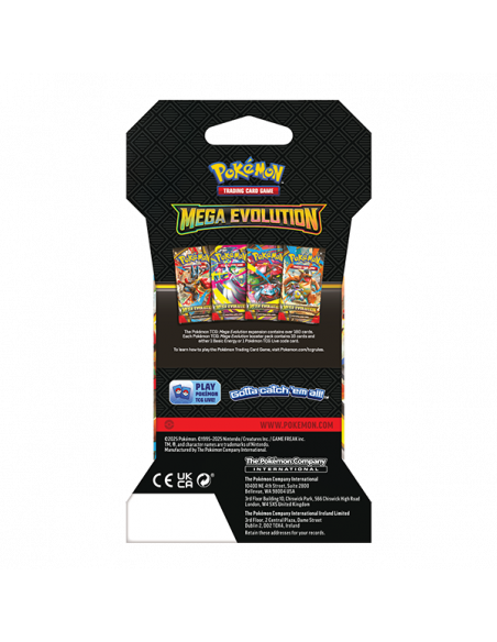 Pokemon Mega Evolution 1P Blister
