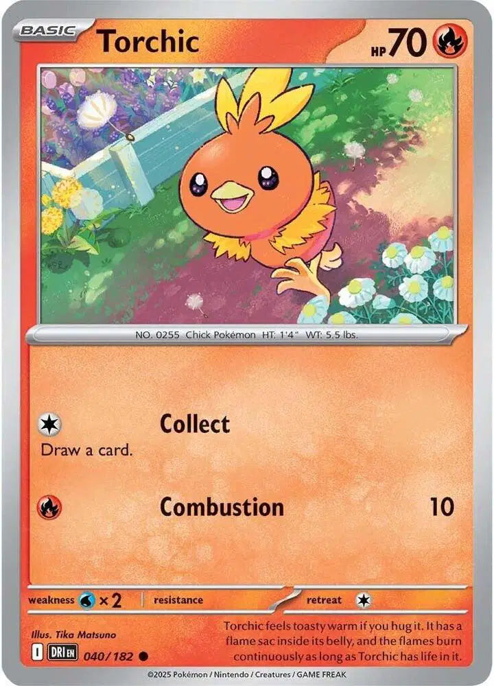 Torchic Pokemon • Common • 040/182