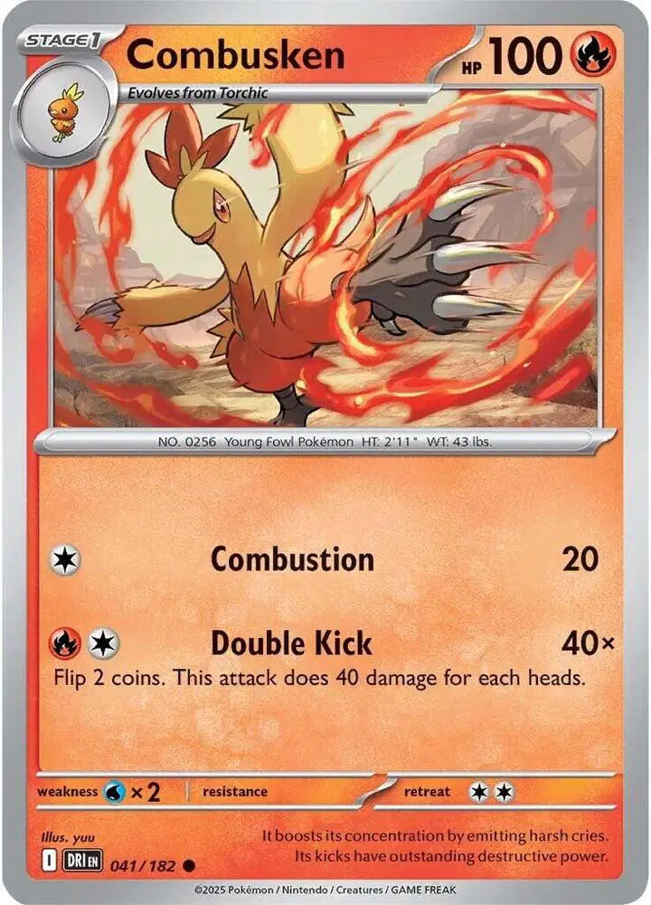 Combusken Pokemon • Common • 041/182