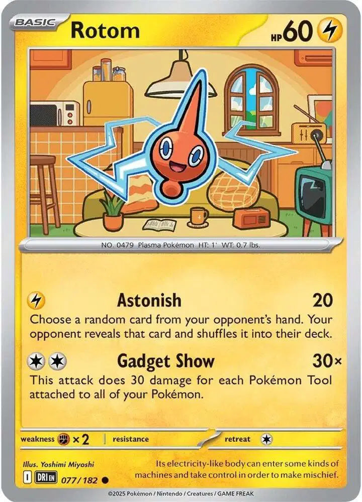 Rotom Pokemon • Common • 077/182