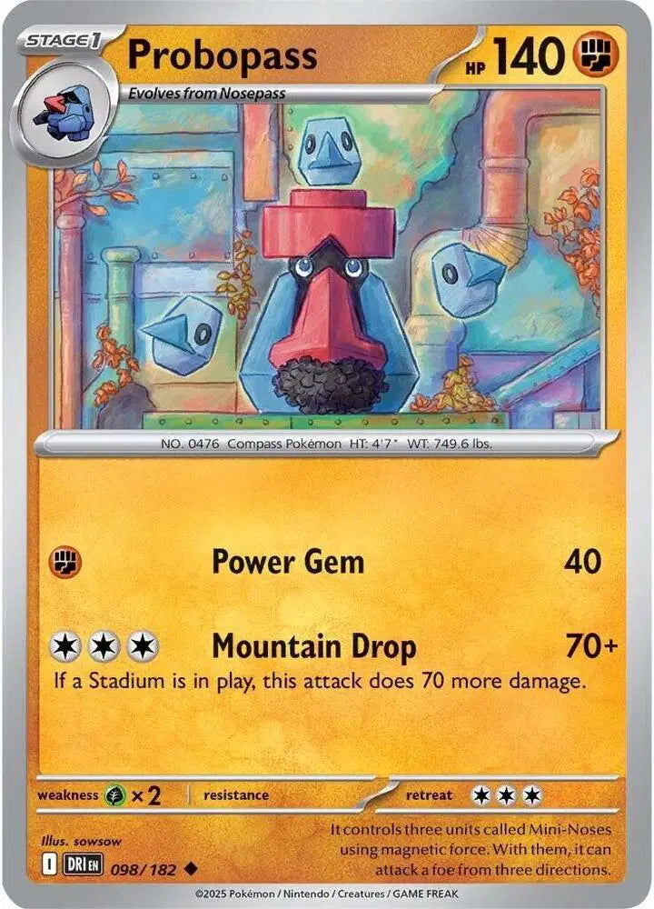 Probopass Pokemon • Uncommon • 098/182