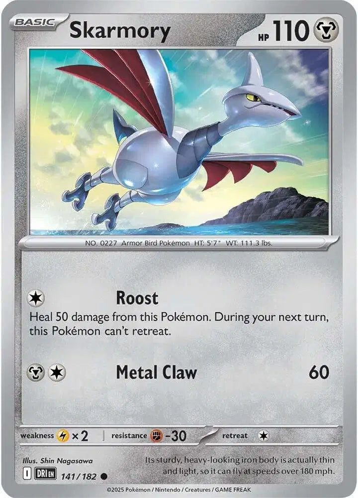 Skarmory Pokemon • Common • 141/182