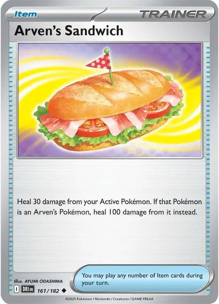 Arven's Sandwich Pokemon • Uncommon • 161/182