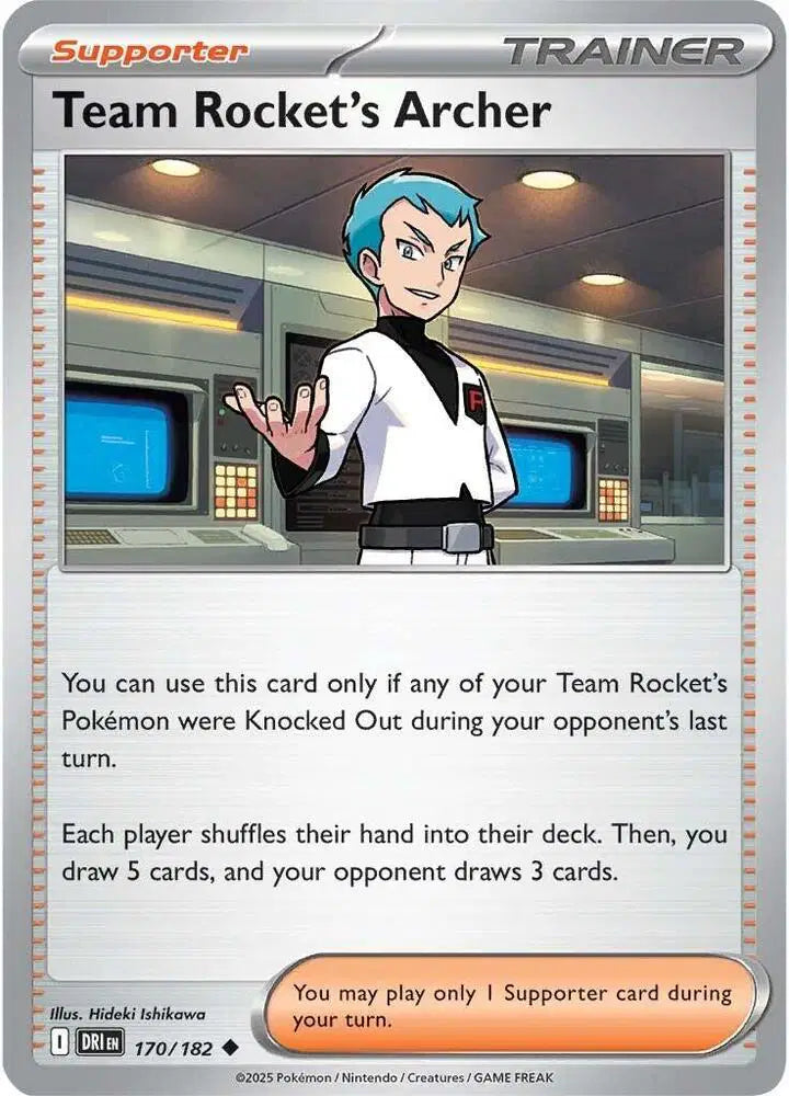 Team Rocket's Archer Pokemon • Uncommon • 170/182