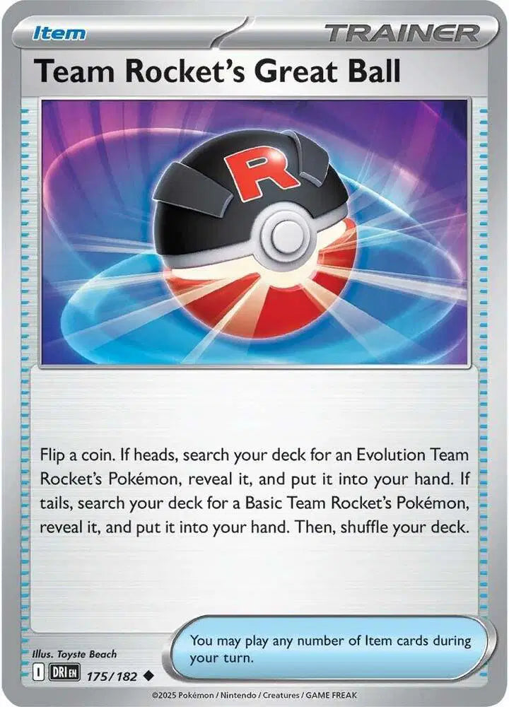 Team Rocket's Great Ball Pokemon • Uncommon • 175/182