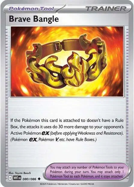 Brave Bangle Pokemon • Uncommon • 080/086