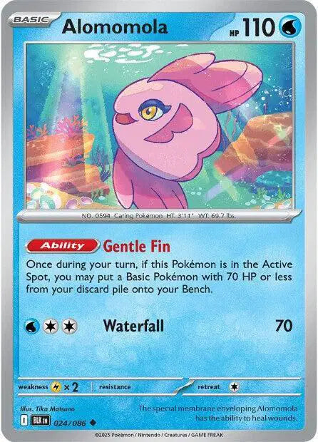 Alomomola Pokemon • Uncommon • 024/086