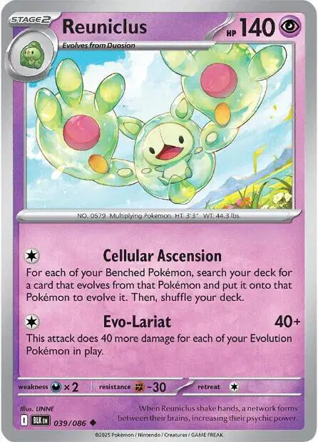 Reuniclus Pokemon • Uncommon • 039/086