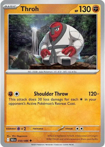 Throh Pokemon • Uncommon • 050/086